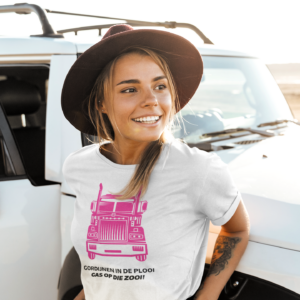 Gordijnen in de plooi, GAS OP DIE ZOOI! T-shirt Vrouw